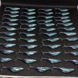 (48)6th Sense Frequency Minnow 1.5" Exclusive Color ThreadfinFlash Fishing Lures